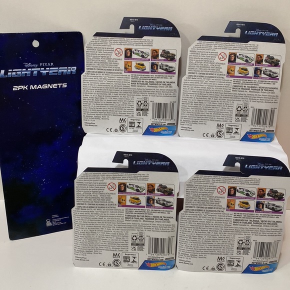 HOT WHEELS DISNEY PIXAR LIGHTYEAR COMPLETE SET - Picture 2 of 14